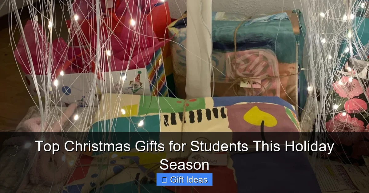Top Christmas Gifts for Students This Holiday Season