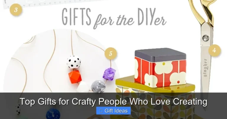 Top Gifts for Crafty People Who Love Creating