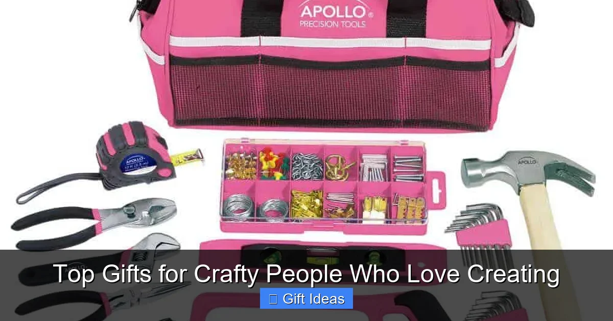 Top Gifts for Crafty People Who Love Creating