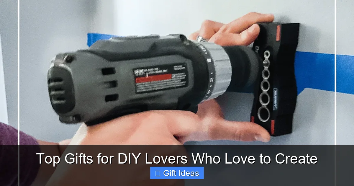 Top Gifts for DIY Lovers Who Love to Create