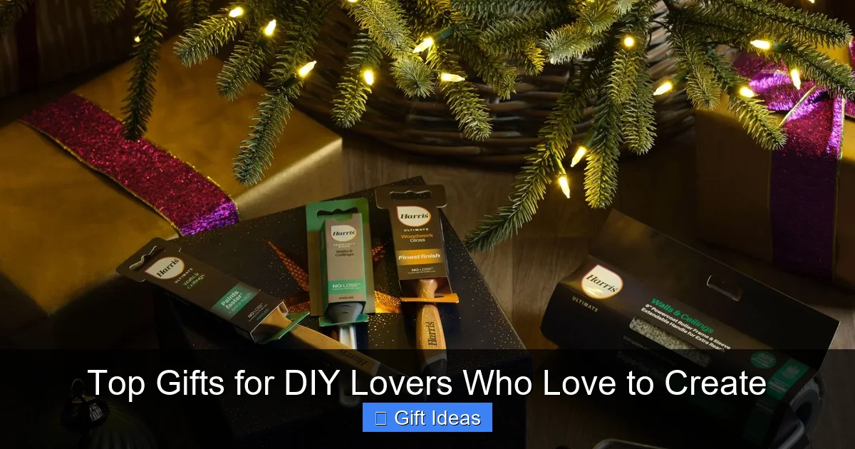 Top Gifts for DIY Lovers Who Love to Create