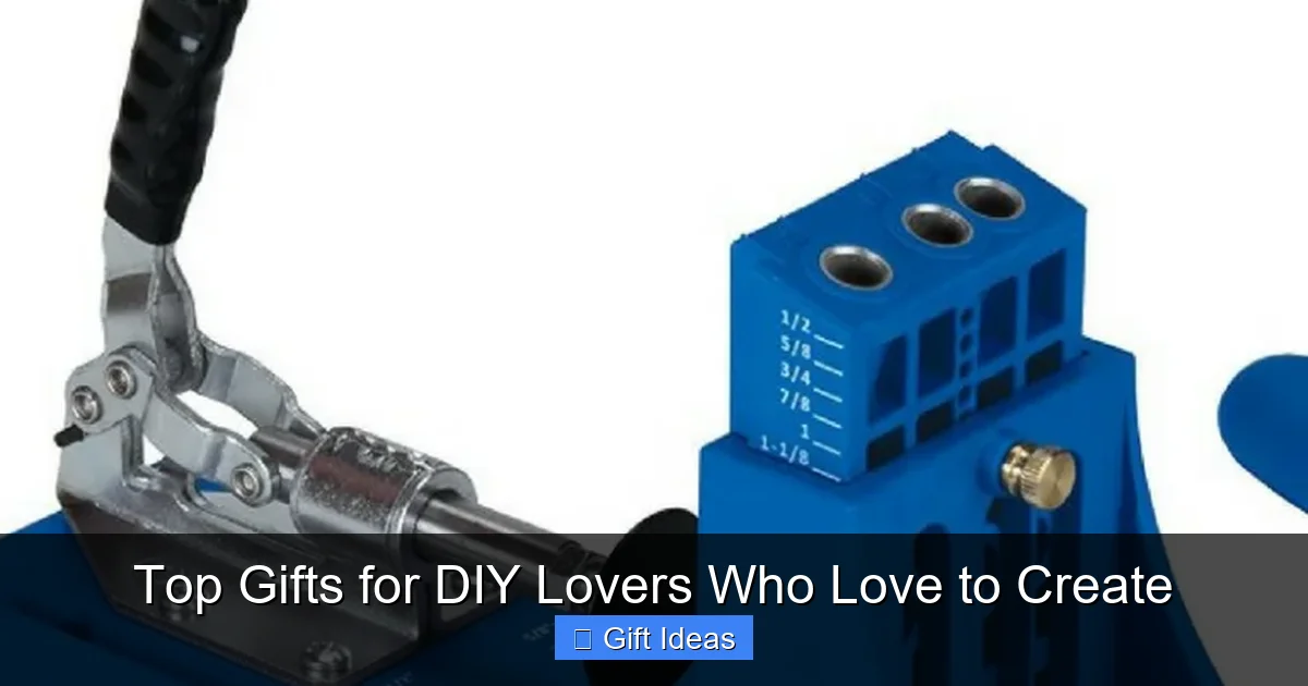 Top Gifts for DIY Lovers Who Love to Create