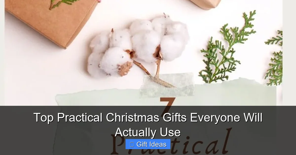 Top Practical Christmas Gifts Everyone Will Actually Use
