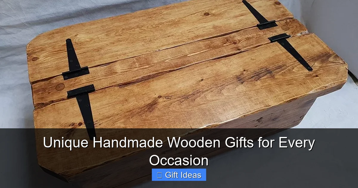 Unique Handmade Wooden Gifts for Every Occasion