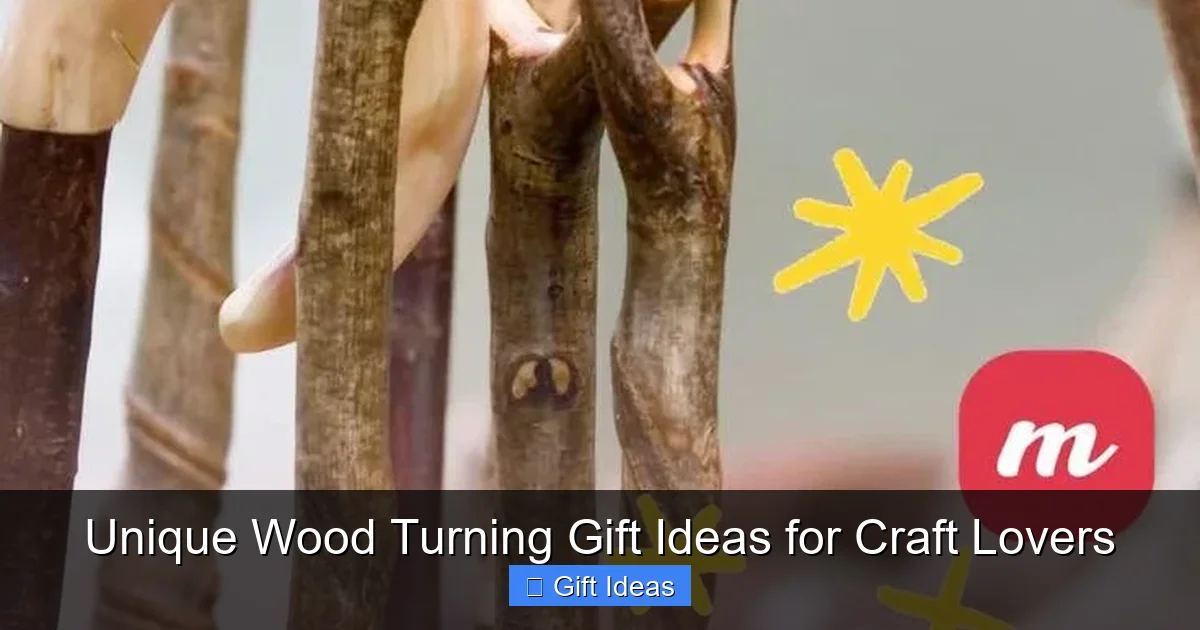 Unique Wood Turning Gift Ideas for Craft Lovers