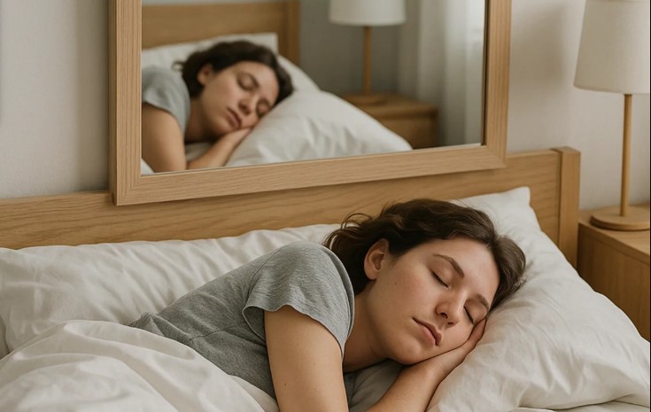 What Happens If You Sleep in Front of a Mirror