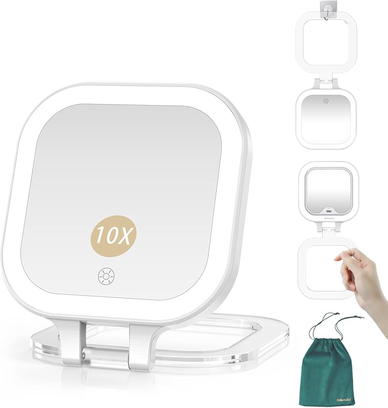 5 Best 10X Magnifying Travel Mirrors [Clear, Compact Grooming]