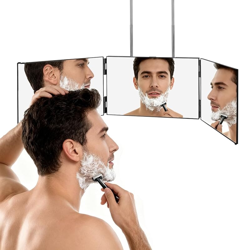 LMZNXCZ 3-Way Tri-Fold Mirror