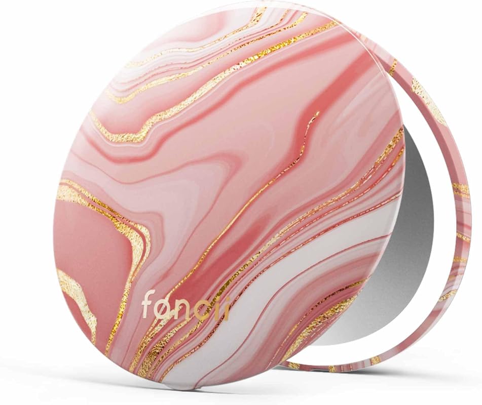 Fancii Mini Taylor Compact Magnifying Mirror with LED Light - Recharge