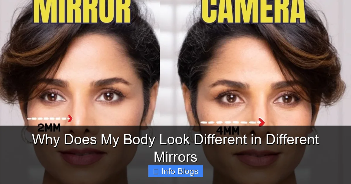 Why Does My Body Look Different in Different Mirrors